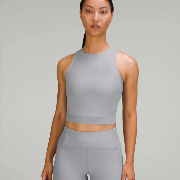 🆕🩶 Lululemon SenseKnit Running Tank - Rhino Grey - Picture 13 of 13